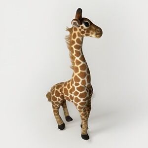 Tiger Tale Toys Giraffe Plush Poseable Legs/Neck Plush 23" Safari Nursery Jungle